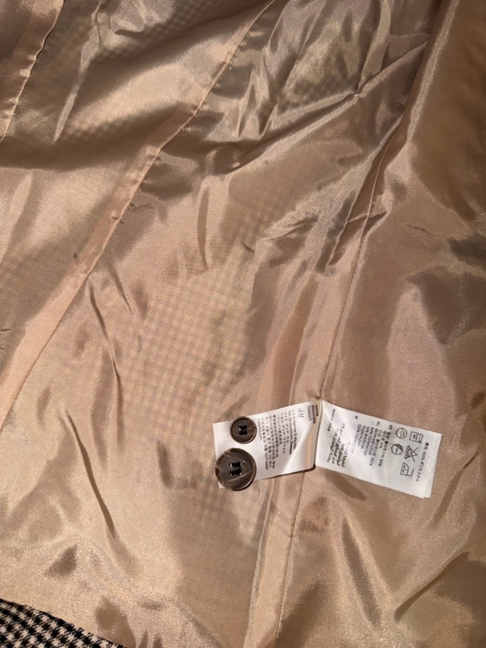 H&M Black and White Houndstooth Blazer - Picture 5 of 10